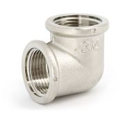 Угол Uni-Fitt ВВ 3/4quot;, никелированный