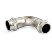 Угол Uni-Fitt пресс 35 нерж. ст.