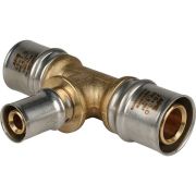 Тройник переходной 26х16х26 для металлопластиковых труб прессовой, SFP-0005-261626 STOUT