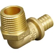 Угол ONE PLUS переходной НР 16х1/2 латунь (200/20)