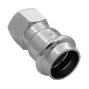 Соединитель VIEIR прямой нерж. сталь с вн.р. 22×3/4quot; VER-PRO (60/5)