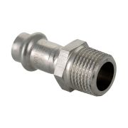 Соединитель Valtec нерж. сталь с нар.р. 22х3/4quot; VTi.901.I.002205