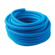 Труба гофрированная MVI Ду25 (внутр.21мм), синяя (бухта 50м)