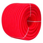 Гофра Uni-Fitt 28 мм красная (для труб 20 мм), (50)