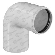 Отвод KRATS ф80 угол 90град. (м/п)