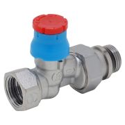 Клапан термостатический Giacomini R402TG для радиатора 1/2quot; ВН прямой, Kvs-1.26м3/ч