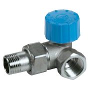 Клапан термостатический Giacomini угловой 2-плоск. с резьб. подсоед. термоголовки 1/2quot; - прав.