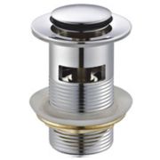 Клапан VIEIR донный с переливом 1 1/4quot; латунь (50) VER22B