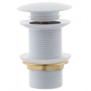 Клапан VIEIR донный б/перелива 1 1/4quot; белый (50/1) VER21AYF