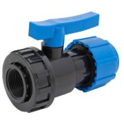 Кран шаровой ТПК-АКВА компрессионный ВР разъемный d 20 х 3/4quot;, 554222034