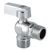 Кран шар. Valtec VT.392.N.04 угловой 1/2quot; х 1/2quot; для подключения сантехприборов
