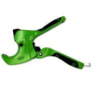 Ножницы VIEIR зеленые со съёмным лезвием д/пласт. труб VER815 (50/10)