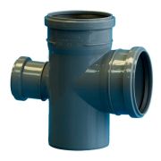 Крестовина Политэк Пайп одноплоскостная 110х110х50/87,5гр. ВК (25)