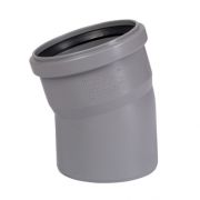 Отвод Ostendorf 110х15гр. HTB внутр.кан. PPS серый