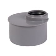 Редукция Ostendorf 110/50 мм короткая HTRK внутр.кан. PPS серый