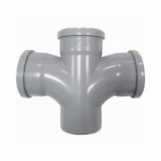 Крестовина Ostendorf 110/110/110 х 87гр. HTDA Внутр.кан. PPS серый