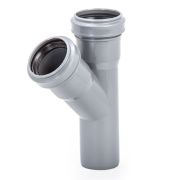 Тройник Lammin ВК 50х50/45гр., 75/1