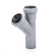 Тройник Lammin ВК 40х40/45гр., 100/1