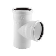 Тройник малошумной канализации ELITE 110/110х87 МК, РТП (32)