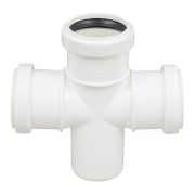 Крестовина Политэк Пайп одноплоскостная 50х50х50/87,5гр. для бесш. кан-и ПП (40)