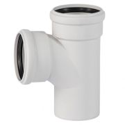 Тройник Ostendorf 110х56х87гр. SKEA бесшумная светло-серая PP-MD