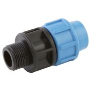 Муфта Джилекс ПНД переходная с наружной резьбой 25 х 3/4quot;