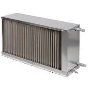 Охладитель водяной для прямоугольных каналов SHUFT WHR-W 900x500-4