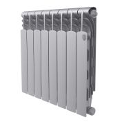 Радиатор биметаллический Royal Thermo Revolution B 500 Серебристый – 8 секц.