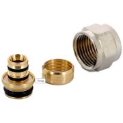 Соединитель Uni-Fitt обжим-В никел. конусный 16х1/2quot;К, арт. 680N1612