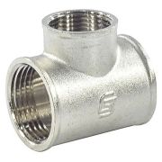 Тройник SantechSystems лат перех Ду25х20х25 м/м никель