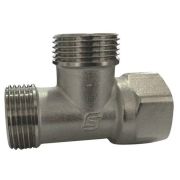 Тройник SantechSystems лат Ду20 р/р/м никель