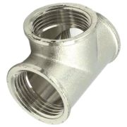 Тройник SantechSystems лат Ду25 м/м никель