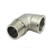 Угольник SantechSystems лат Ду15 м/р никель