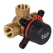 Клапан поворотный 3-ходовой SHUFT DN15, Kvs1.0, PN10, ВР1/2