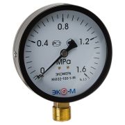 Манометр Экомера рад МД02 0-1,6МПаДк100 М20х1,5 ст