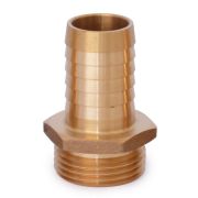 Штуцер BELAMOS ST1.25quot; - 1 латунь, резьба/ёлочка