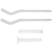 Кронштейн TIM для радиатора плоский с дюбелем 7х170мм (пара)