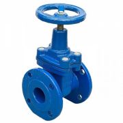 Задвижка чугунная с обрезиненным клином 30ч39р Ду80