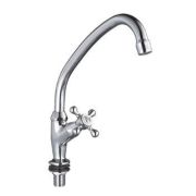 Смеситель МИРАЖ д/кухни 1/2quot; кер quot;одна водаquot; TYE-1095 крест TYK 1014