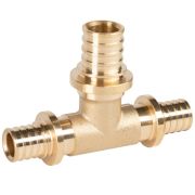 Тройник Royal Thermo ritable аксиальный переходной, латунь, 20-16-16