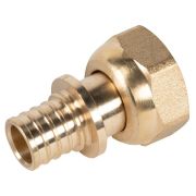 Муфта Royal Thermo ritable аксиальная с нак.гайкой, латунь, 20х3/4