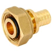 Муфта Uni-Fitt аксиальная-В 20x3/4quot;ЕК с накидной гайкой