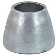 Переход ст исп 2 конц оц Дн108х76-4х3,5 (Ду100х65) б/шов ГОСТ 17378-2001