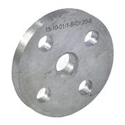 Фланец сталь плоский Ду 80 Ру10 тип 01 ряд 1 исп. B ГОСТ 33259-2015