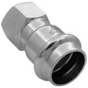 Соединитель VIEIR прямой нерж. сталь с вн.р. 18×1/2quot; VER-PRO (70/5)