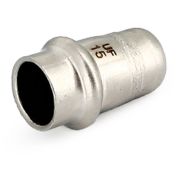 Заглушка Uni-Fitt пресс 28 нерж. ст.