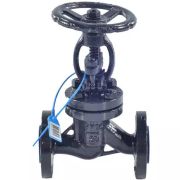 Клапан запорный сталь 15с65нж Ду 50 Ру16 Тмакс-425 оС фл HJCN