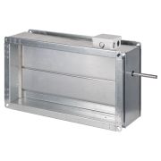 Клапан КВУ-ПО-300х300h-2*ф250(фл.соед)-УХЛ2-DA04N24S