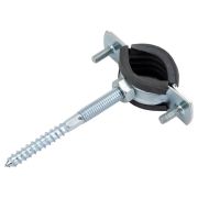 Хомут сантехнический Политэк Пайп 23-28 мм (3/4quot;) (в комплекте со шпилькой и дюбелем)