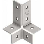 Соединитель EASYFIX профиля EFA H L 3D угловой 3 стороны